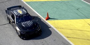 Garage-56-NASCAR: Erster Test des Le-Mans-Autos mit Mike Rockenfeller