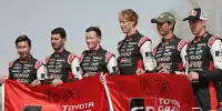 Das Toyota-Sextett aus 2022 bleibt auch für die WEC 2023 zusammen