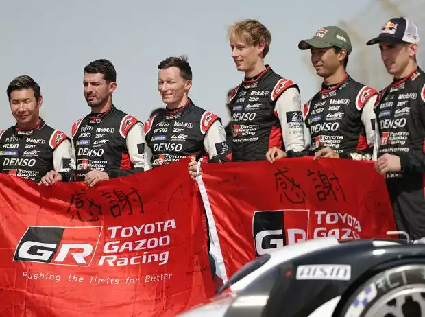 Das Toyota-Sextett aus 2022 bleibt auch für die WEC 2023 zusammen Titel-Bild zur News: Das Toyota-Sextett aus 2022 bleibt auch für die WEC 2023 zusammen