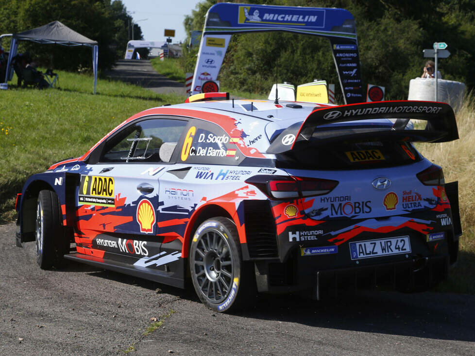 Dani Sordo bei der Rallye Deutschland 2019