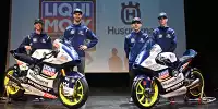 Intact-Designpräsentation 2023 mit Darryn Binder, Lukas Tulovic (Moto2) und Ayumu Sasaki, Collin Veijer (Moto3)