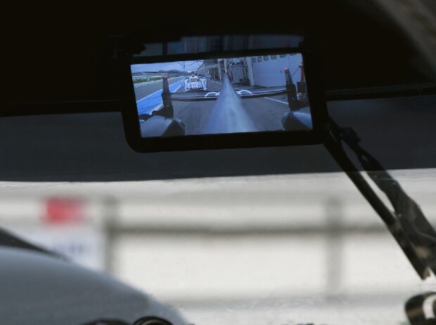 Digitaler Rückspiegel im Audi R18
