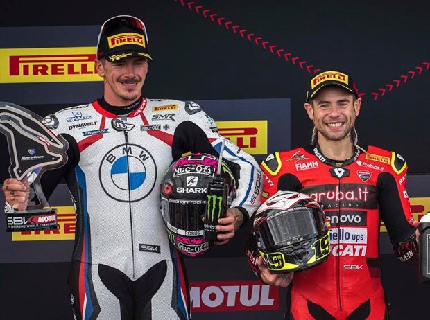 Alvaro Bautista; Scott Redding Alvaro Bautista; Scott Redding