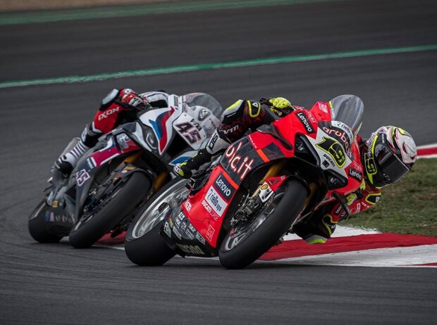 Alvaro Bautista; Scott Redding Alvaro Bautista; Scott Redding