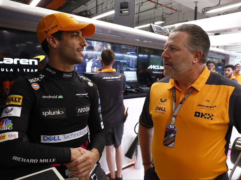 Daniel Ricciardo, Zak Brown