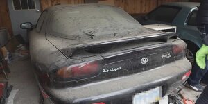 Scheunenfund: Mazda RX-7 bekommt erste Wäsche nach 23 Jahren
