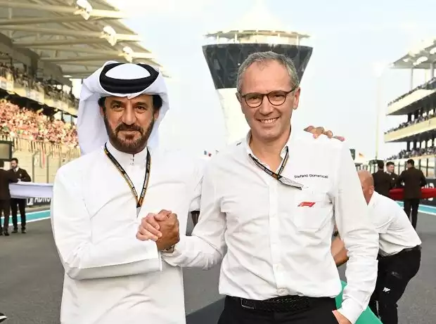 Mohammed bin Sulayem, Stefano Domenicali Titel-Bild zur News: Mohammed bin Sulayem, Stefano Domenicali