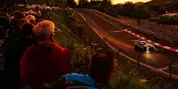 Zuschauer und Sonnenuntergang bei den 24h Nürburgring 2022