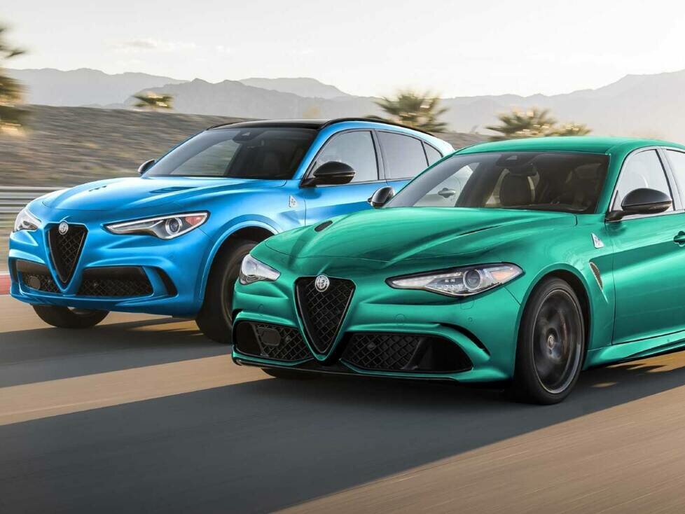 Alfa Romeo Stelvio and Giulia (2022)