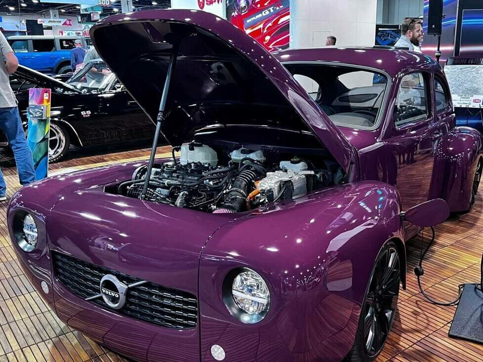 Volvo PV544 mit S60-Kompressormotor von Girl Gang Garage