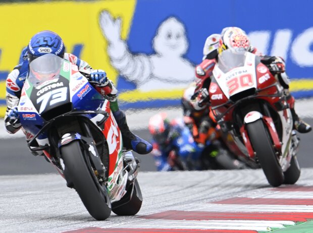 Alex Marquez, Takaaki Nakagami Alex Marquez, Takaaki Nakagami