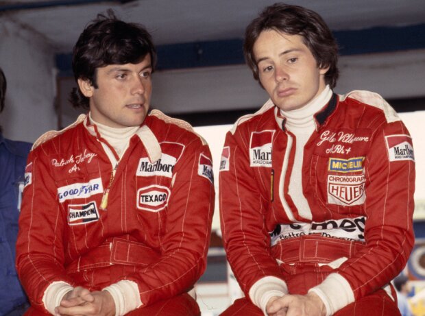 Titel-Bild zur News: Patrick Tambay und Gilles Villeneuve