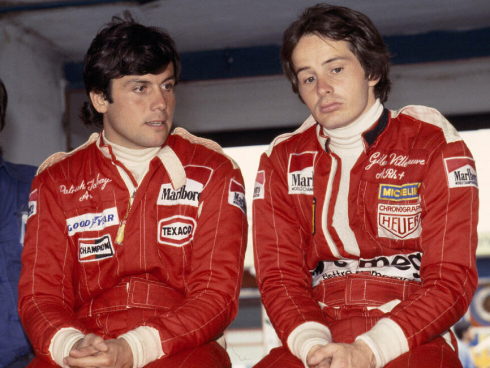 Patrick Tambay und Gilles Villeneuve