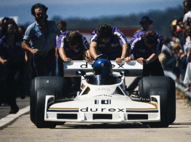 Patrick Tambay im Surtees beim Formel-1-Rennen in Dijon 1977