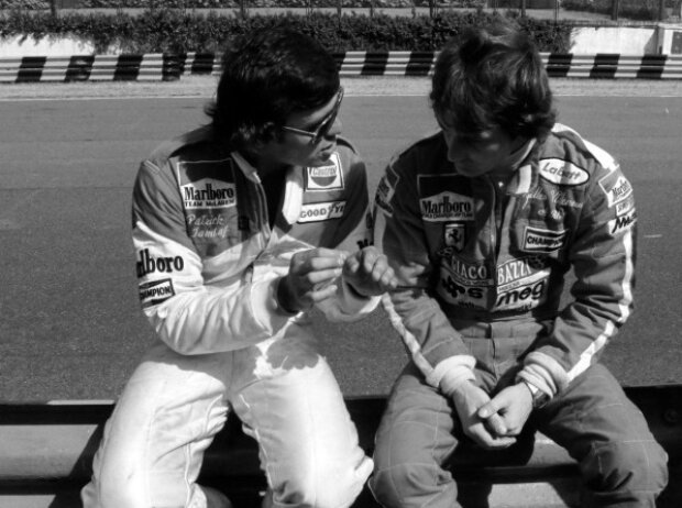 Patrick Tambay und Gilles Villeneuve