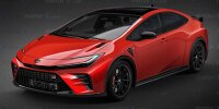 Toyota GR Prius im Rendering von Motor1.com
