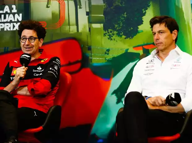 Titel-Bild zur News: Mattia Binotto, Toto Wolff