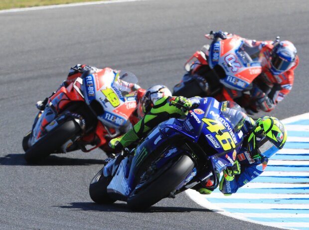 Valentino Rossi, Alvaro Bautista, Andrea Dovizioso Valentino Rossi, Alvaro Bautista, Andrea Dovizioso