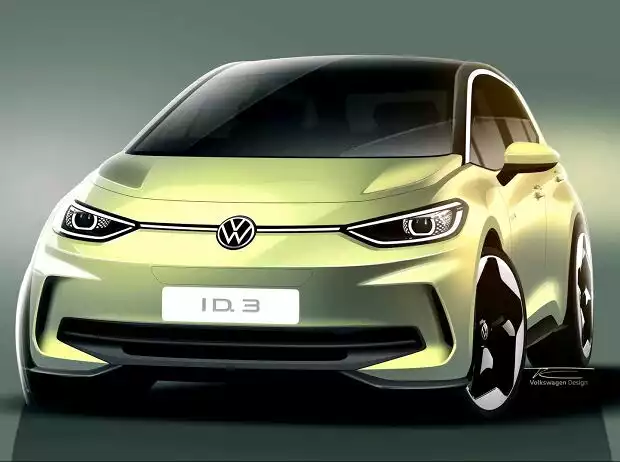 VW ID.3 (2023): Das Exterieur (Skizze) Titel-Bild zur News: VW ID.3 (2023): Das Exterieur (Skizze)
