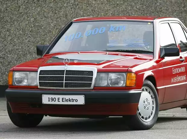 Mercedes 190 Elektro (1991) Titel-Bild zur News: Mercedes 190 Elektro (1991)