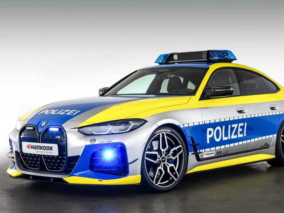 BMWi4-Polizeifahrzeug 2022 von Schnitzer