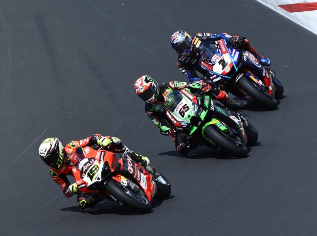 Alvaro Bautista, Jonathan Rea, Toprak Razgatlioglu Alvaro Bautista, Jonathan Rea, Toprak Razgatlioglu