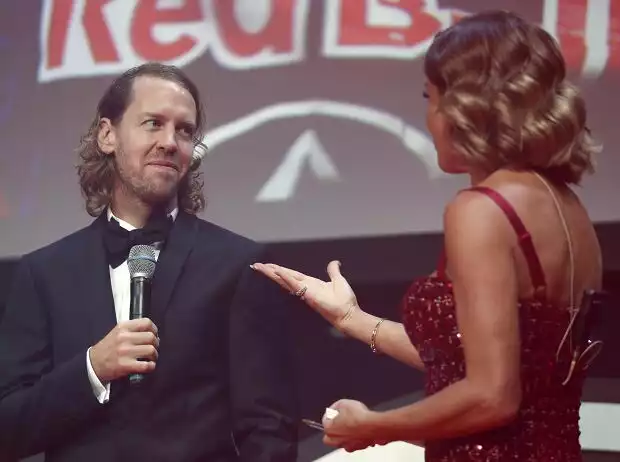Sebastian Vettel und Natalie Pinkham Titel-Bild zur News: Sebastian Vettel und Natalie Pinkham