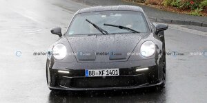 Porsche 911 ST (2023) zeigt sich auf neuen Erlkönigbildern
