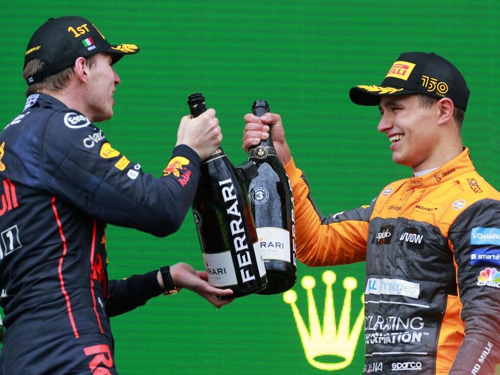 Max Verstappen, Lando Norris