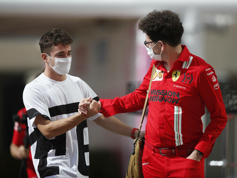 Charles Leclerc, Mattia Binotto