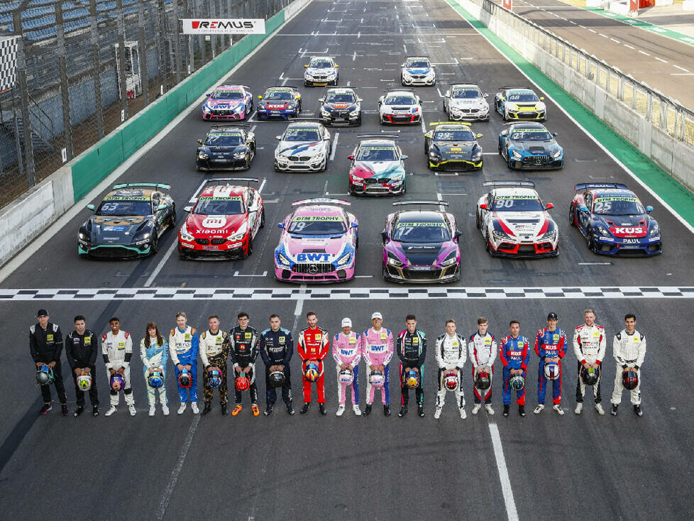 DTM-Trophy, Lausitzring, Starterfeld, Grid, Fahrer, Teams, Autos