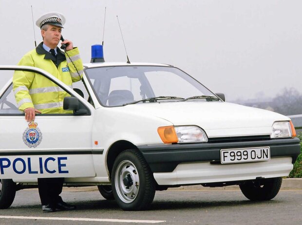Ford Fiesta als Polizeiauto