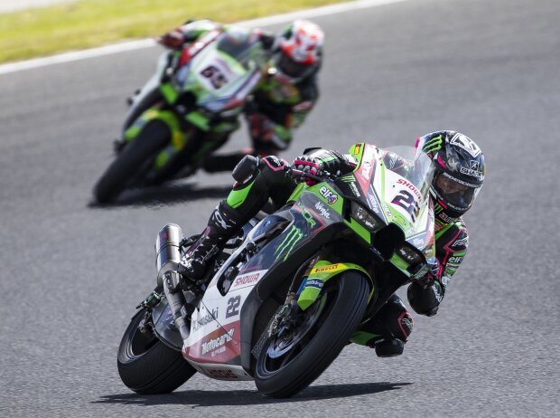 Alex Lowes, Jonathan Rea Alex Lowes, Jonathan Rea
