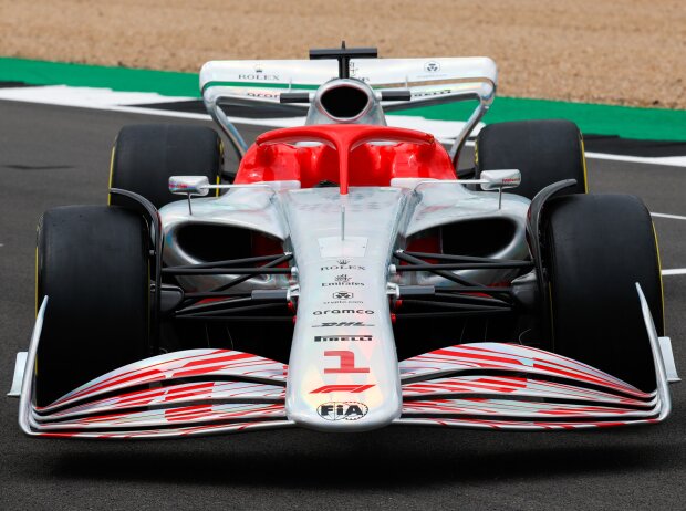 Das neue Formel-1-Auto 2022 Das neue Formel-1-Auto 2022