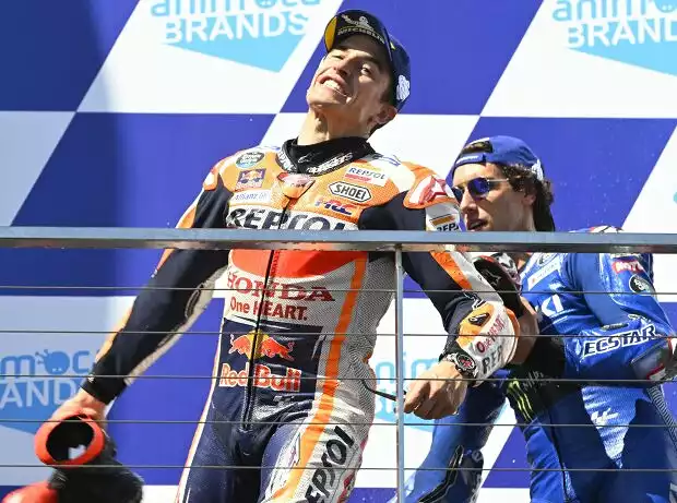 Marc Marquez, Alex Rins Titel-Bild zur News: Marc Marquez, Alex Rins