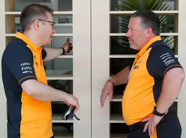 Andreas Seidl, Zak Brown Titel-Bild zur News: Andreas Seidl, Zak Brown