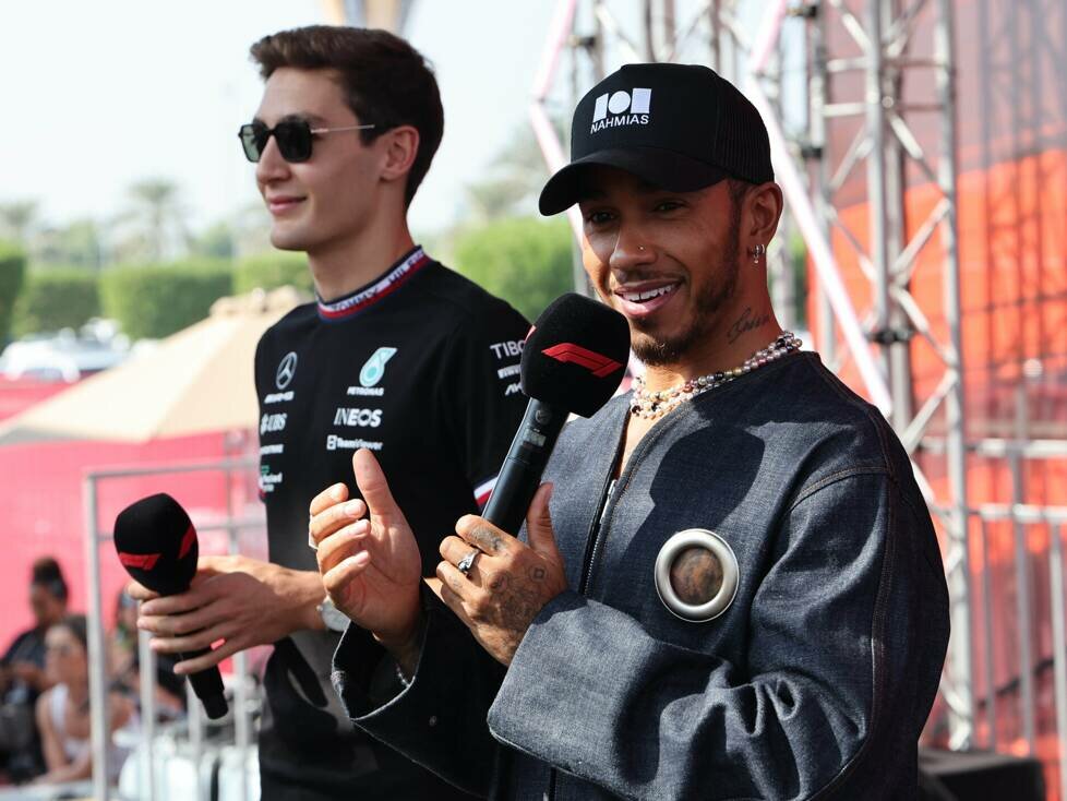 George Russell, Lewis Hamilton