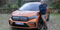 Bild zum Inhalt: Skoda Enyaq RS im Test: Schneller, stärker, schöner?