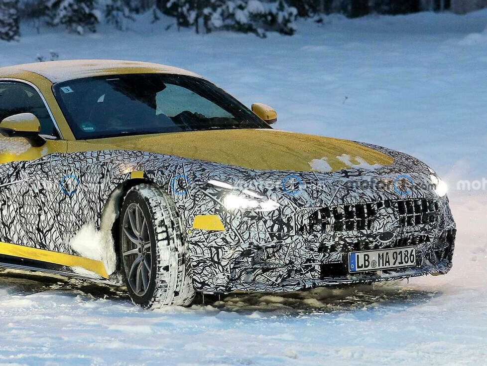 2023 Mercedes-AMG GT Coupe Erlkönigfoto