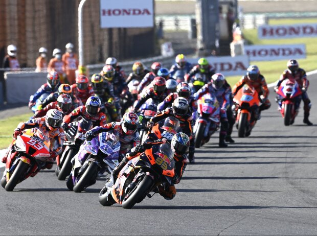 MotoGP Startphase in Motegi MotoGP Startphase in Motegi