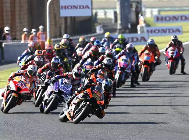 MotoGP Startphase in Motegi Titel-Bild zur News: MotoGP Startphase in Motegi
