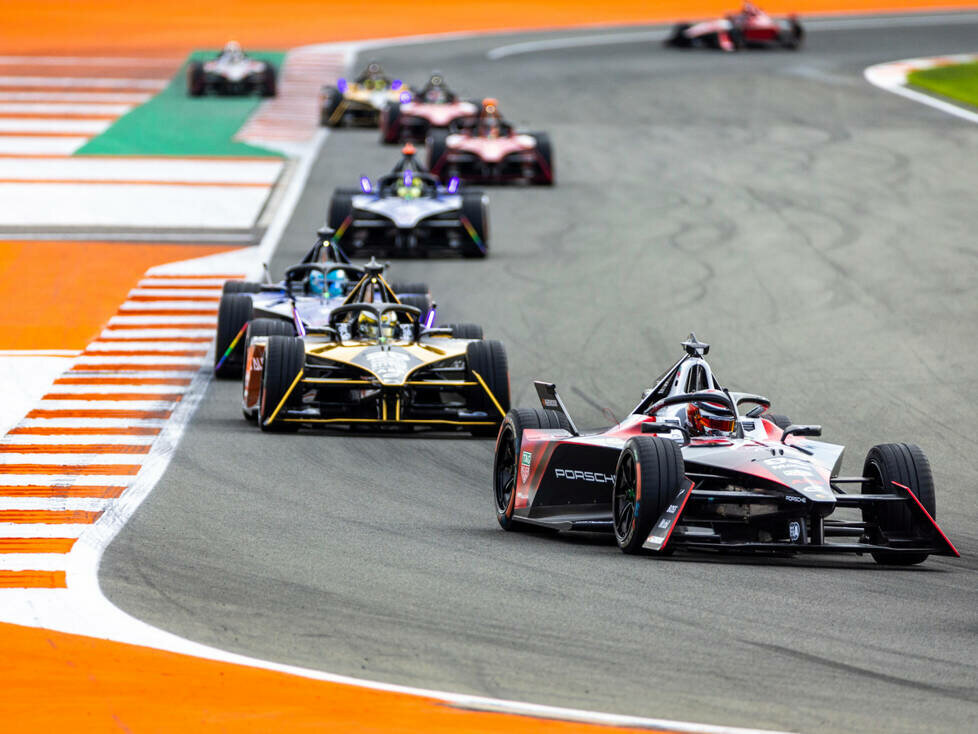 Formel-E-Test mit Gen3-Autos für 2023 in Valencia