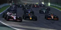 Kevin Magnussen, Max Verstappen, Lando Norris, George Russell