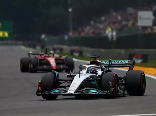 George Russell, Charles Leclerc Titel-Bild zur News: George Russell, Charles Leclerc