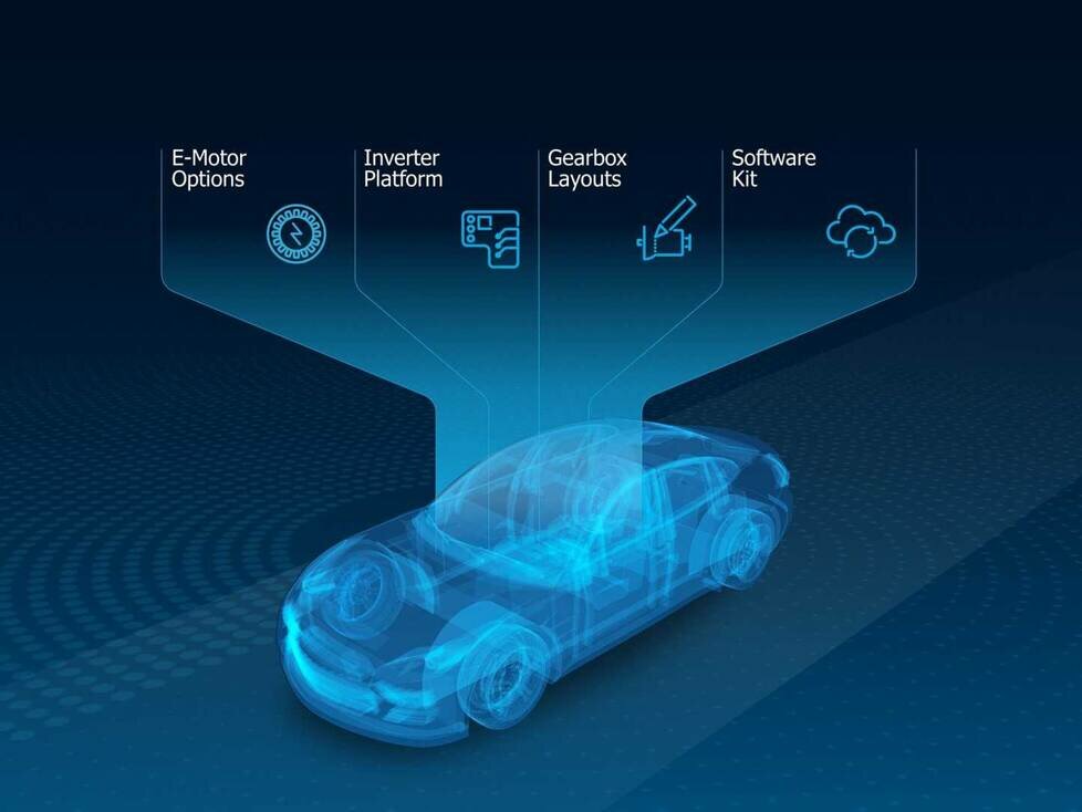 Neue ZF-Elektroantriebe: Die Komponenten