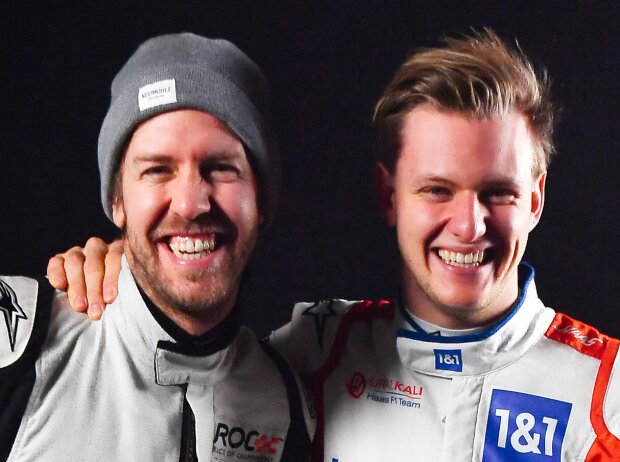 Mick Schumacher, Sebastian Vettel