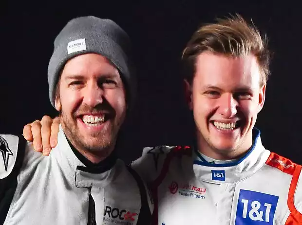 Mick Schumacher, Sebastian Vettel Titel-Bild zur News: Mick Schumacher, Sebastian Vettel