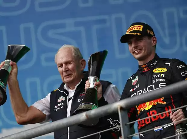Helmut Marko, Max Verstappen Titel-Bild zur News: Helmut Marko, Max Verstappen