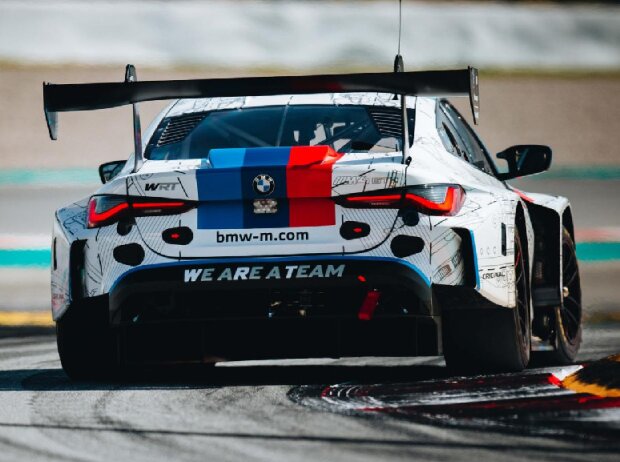 BMW M4 GT3 von WRT beim Test in Barcelona BMW M4 GT3 von WRT beim Test in Barcelona