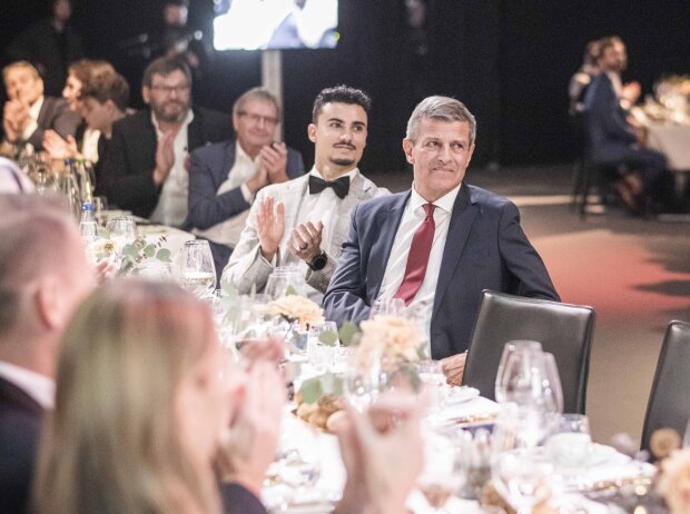 Pascal Wehrlein und Fritz Enzinger bei Porsches Pascal Wehrlein und Fritz Enzinger bei Porsches